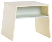 Table d'enfant Irlin 03, couleur : jaune / vert - Dimensions : 49 x 60 x 50 cm (h x l x p)