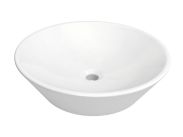 Salle de bain - lavabo Dhule 08, couleur : blanc - 12 x 45 x 45 cm (H x L x P)