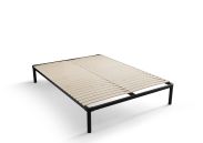 Cadre de lit simple série Planina 03 - Surface de couchage : 140 x 200 cm (l x L)
