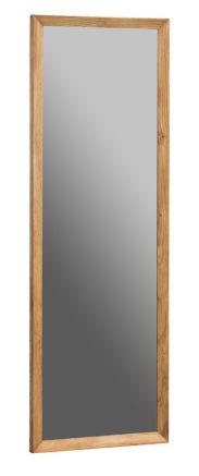 Miroir Belem 09, Couleur : Naturel, Chêne massif partiel - 120 x 40 x 5 (H x L x P)