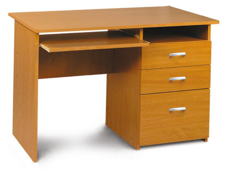 Bureau Banjaran 04, couleur : aulne - Dimensions : 75 x 105 x 60 cm (H x L x P)