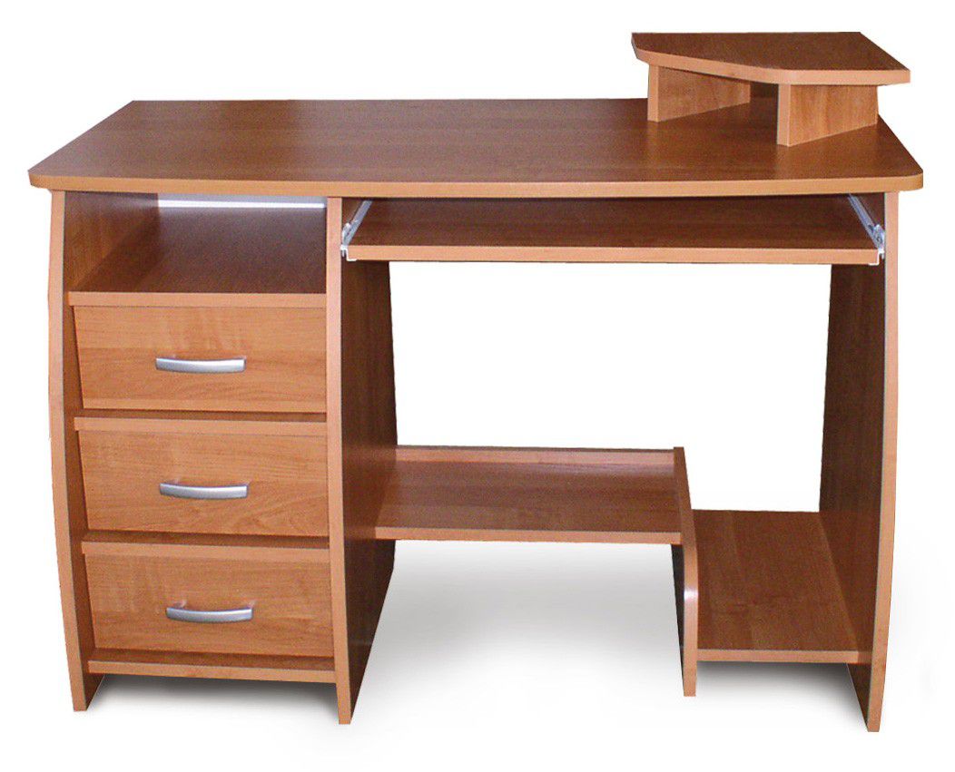 Bureau Banjaran 25, couleur : aulne - Dimensions : 75 x 114 x 55 cm (H x L x P)