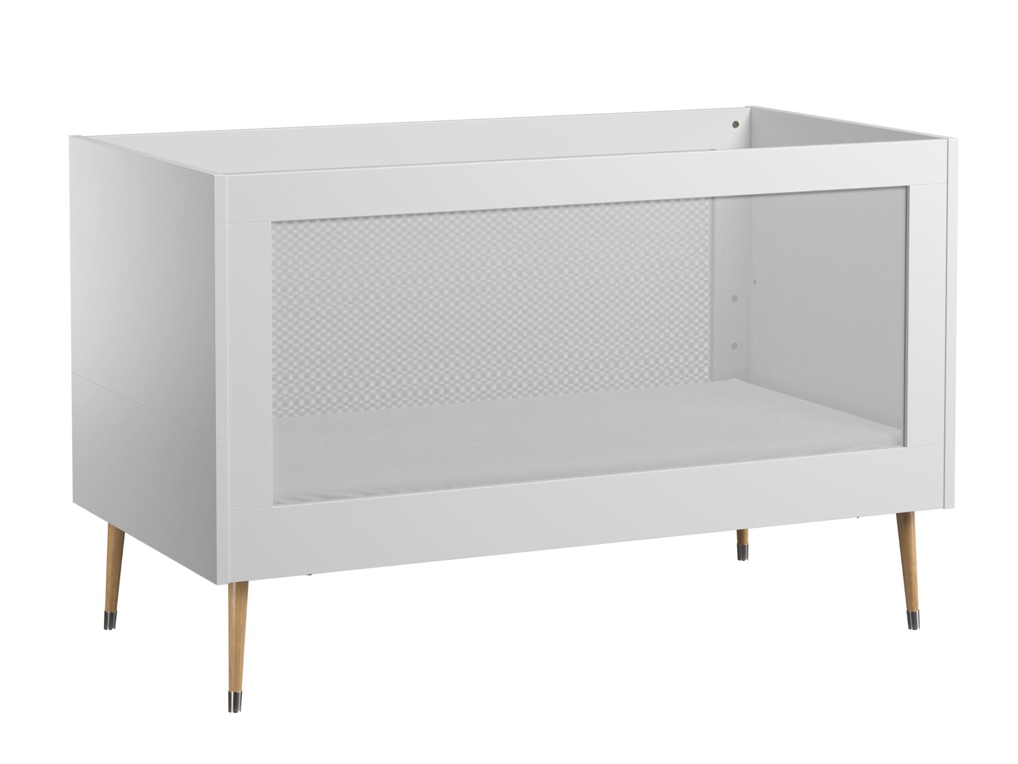 Lit enfant / lit Peetu 04, couleur : blanc - Surface de couchage : 70 x 140 cm (l x L)