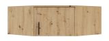 Armoire Hannut 29, Couleur : Chêne Artisan - Dimensions : 40 x 95 x 95 cm (H x L x P)