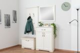 Armoire complète - Set F Falefa, 4 pièces, couleur : blanc