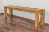 Banc Wooden Nature 132 en chêne massif - 160 x 33 cm (L x l)