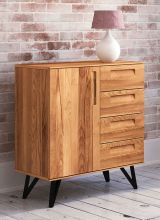 Commode Masterton 06, bois de hêtre massif huilé - Dimensions : 100 x 91 x 45 cm (H x L x P)