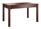 Table de salle à manger stable extensible Krasno 22, facile à combiner, Chêne massif, Dimensions : 130 - 218 x 84 cm, Design simple