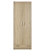 Armoire à portes battantes "Kontich" 04, couleur : chêne de Sonoma - Dimensions : 212 x 80 x 50 cm (H x L x P)