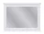 Miroir Rasina 33, couleur : blanc - Dimensions : 73 x 98 x 5 cm (h x l x p)