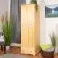 Armoire de vestiaire Pin Bois massif Naturel 