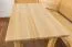 Table en bois 50 x 80 cm massif