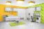 Chambre d'enfant - piédestal mobile Luis 23, couleur : chêne blanc / gris - 60 x 40 x 42 cm (H x L x P)