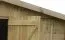 Garage en bois en éléments préfabriqués M102 - H222xL616xl324