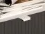 Chambre d'enfant / Chambre d'amis moderne - Set C Mackinac, 3 pièces, Couleur : Blanc / Chêne / Graphite mat, en matériaux de haute qualité, avec système Soft-Close, Poignées : métal, protection des chants ABS