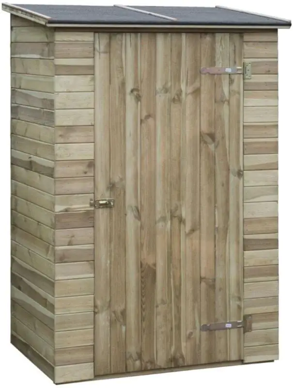 Armoire de jardin pin autoclave FSC Hauteur 200 cm Armoire en bois