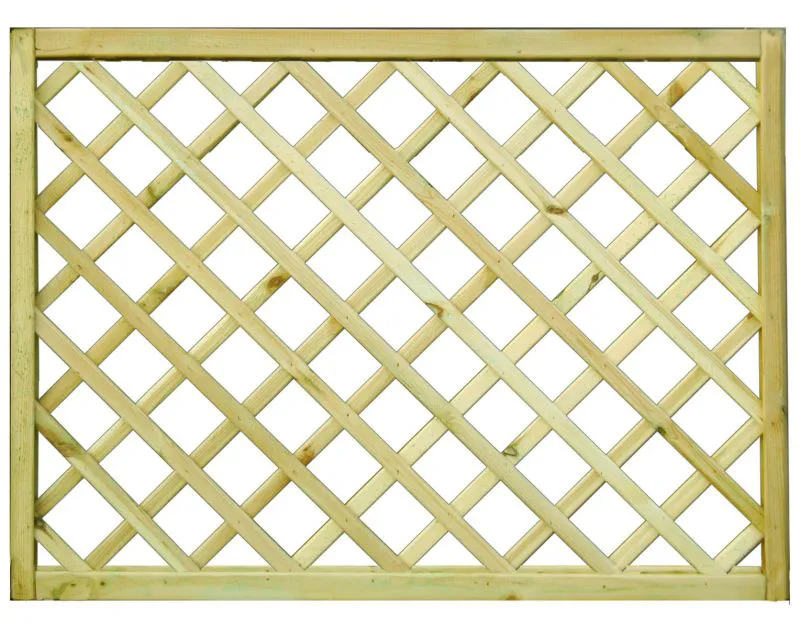 treillis bas pour le pavillon Vitalba - Dimensions : 120 x 90 cm (L x H)