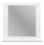 Miroir Oulainen 17, Couleur : Blanc - Dimensions : 67 x 69 x 12 cm (h x l x p)