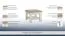 Table basse "Solin" chêne blanc / naturel 23 - Dimensions : 51 x 65 x 65 cm (H x L x P)